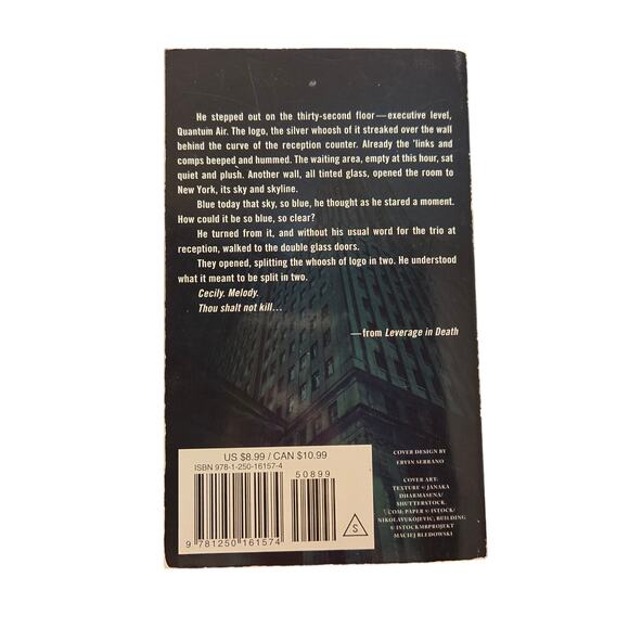 LEVERAGE IN DEATH J.D. Robb In Death Book 47 First Paperback Edition - Picture 7 of 7